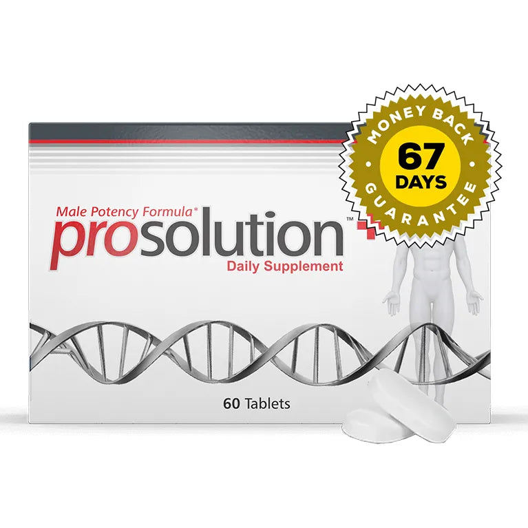 Prosolution Premature Ejaculation Formula 60 Tablets UK Best Seller