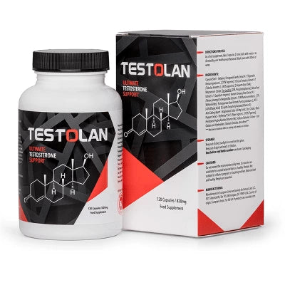 Testolan Ultimate Testosterone Support 120 Capsules