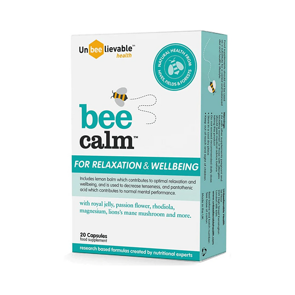 Bee Calm Relaxation and Wellbeing Support - 20 Capsules