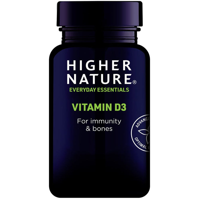 Higher Nature Vitamin D3 500iu capsules