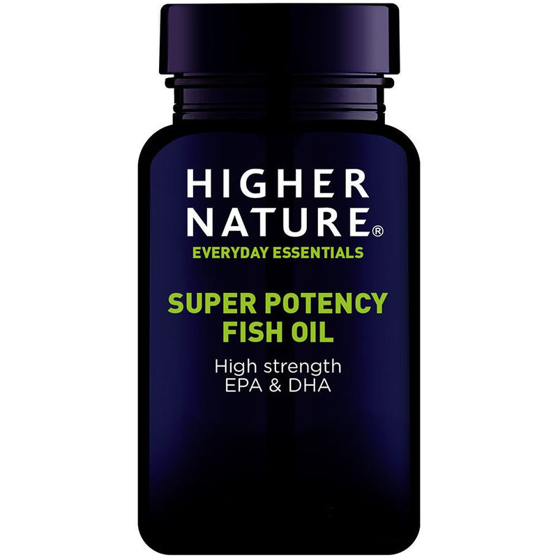 Higher Nature Super Potency Omega 3 Fish Oil Capsules