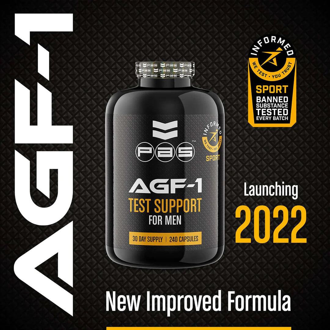 PAS Nutrition AGF-1 Test Support 30 Day Supply 240 Capsules