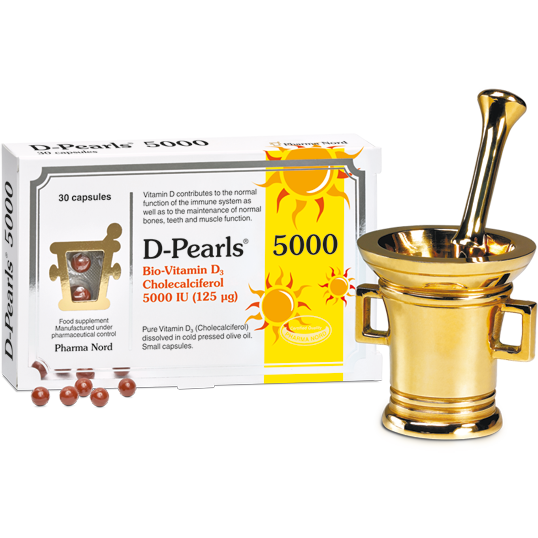 Pharma Nord D-Pearls 5000IU 125mcg 30 Caps