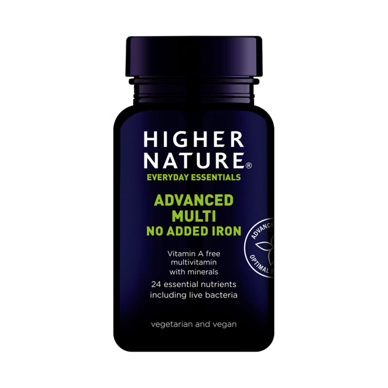 Higher Nature Advanced Multi No Added Iron 90 Tablets