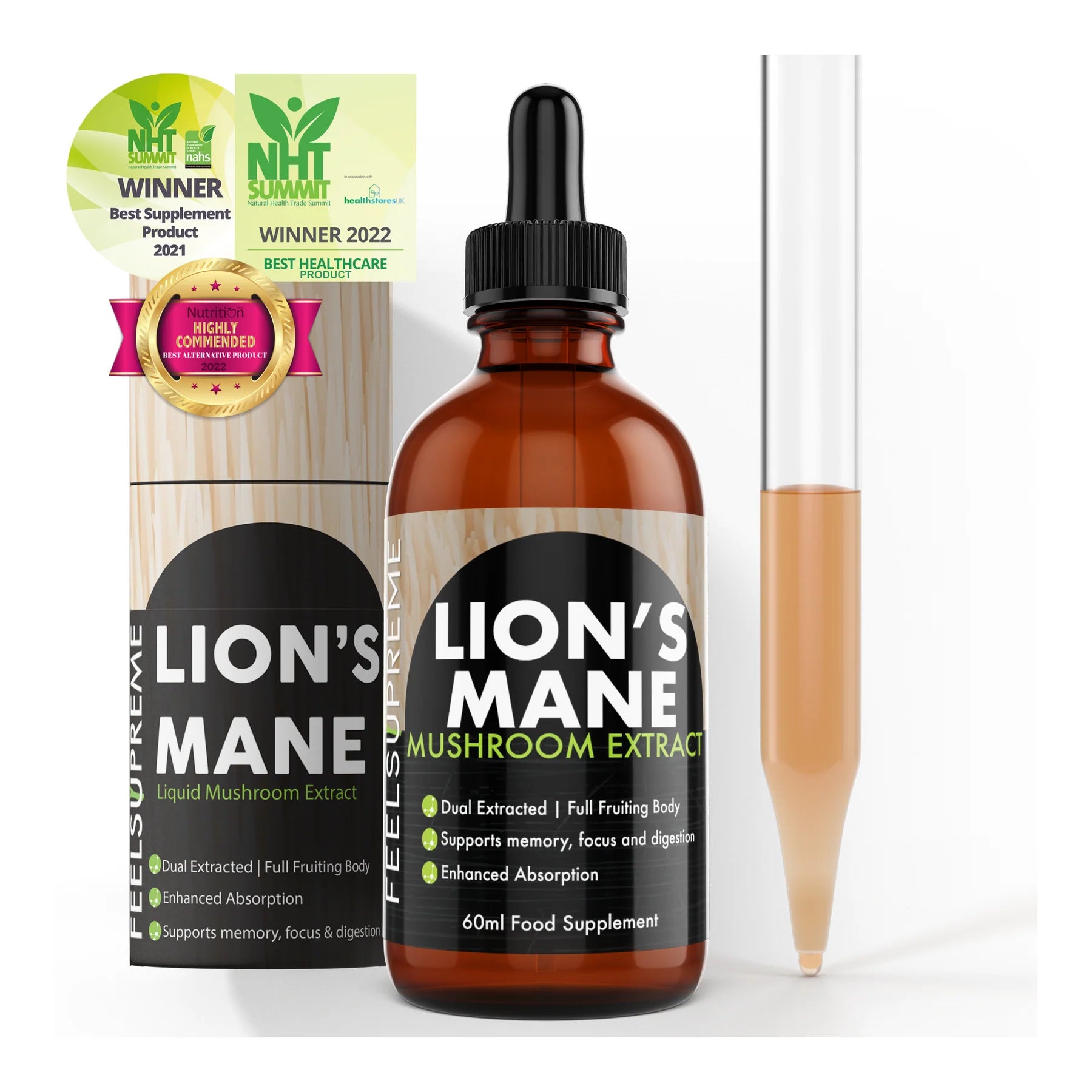 Feel Supreme Organic Lion's Mane Mushroom