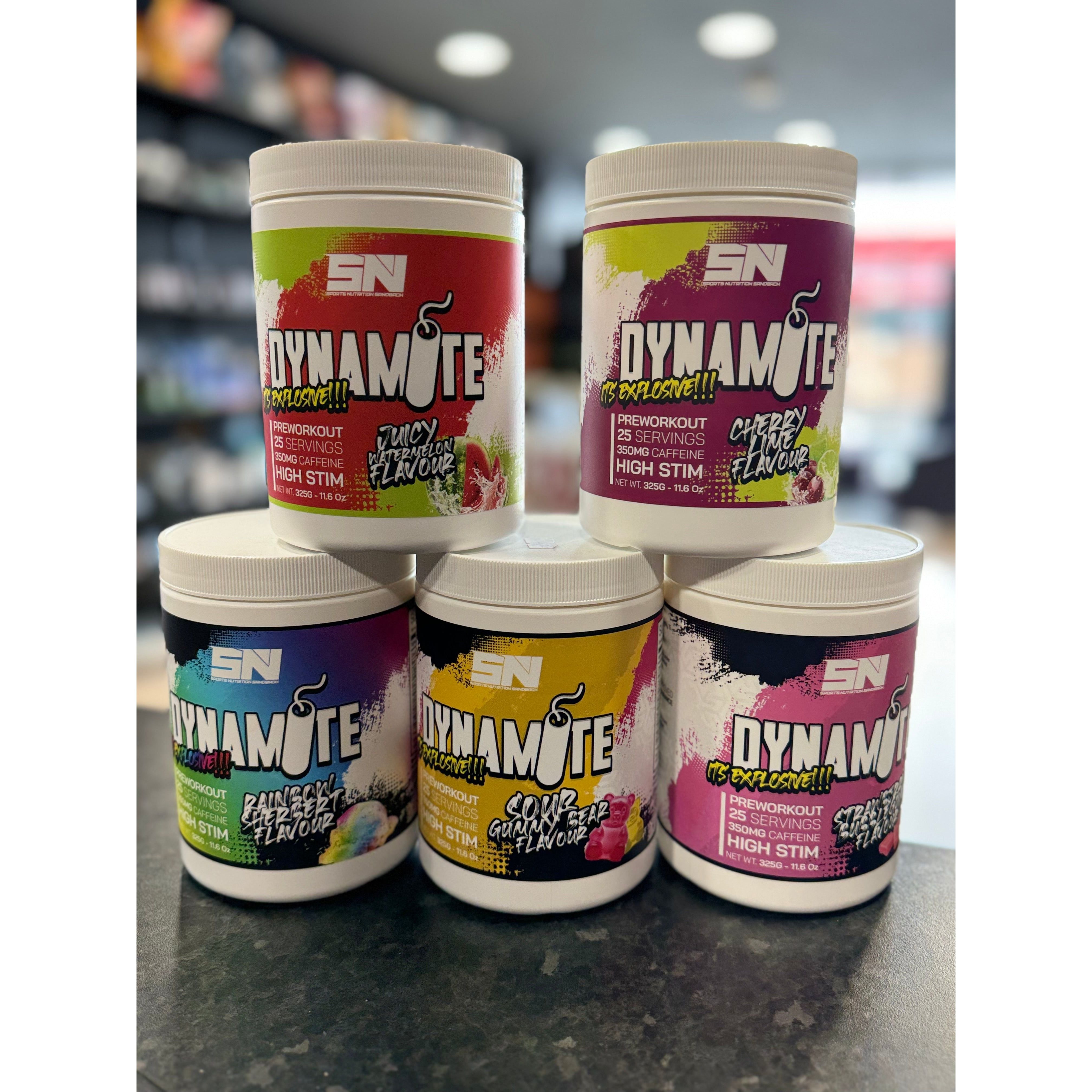 Sports Nutrition Sandbach Dynamite Pre Workout 325g High Stim