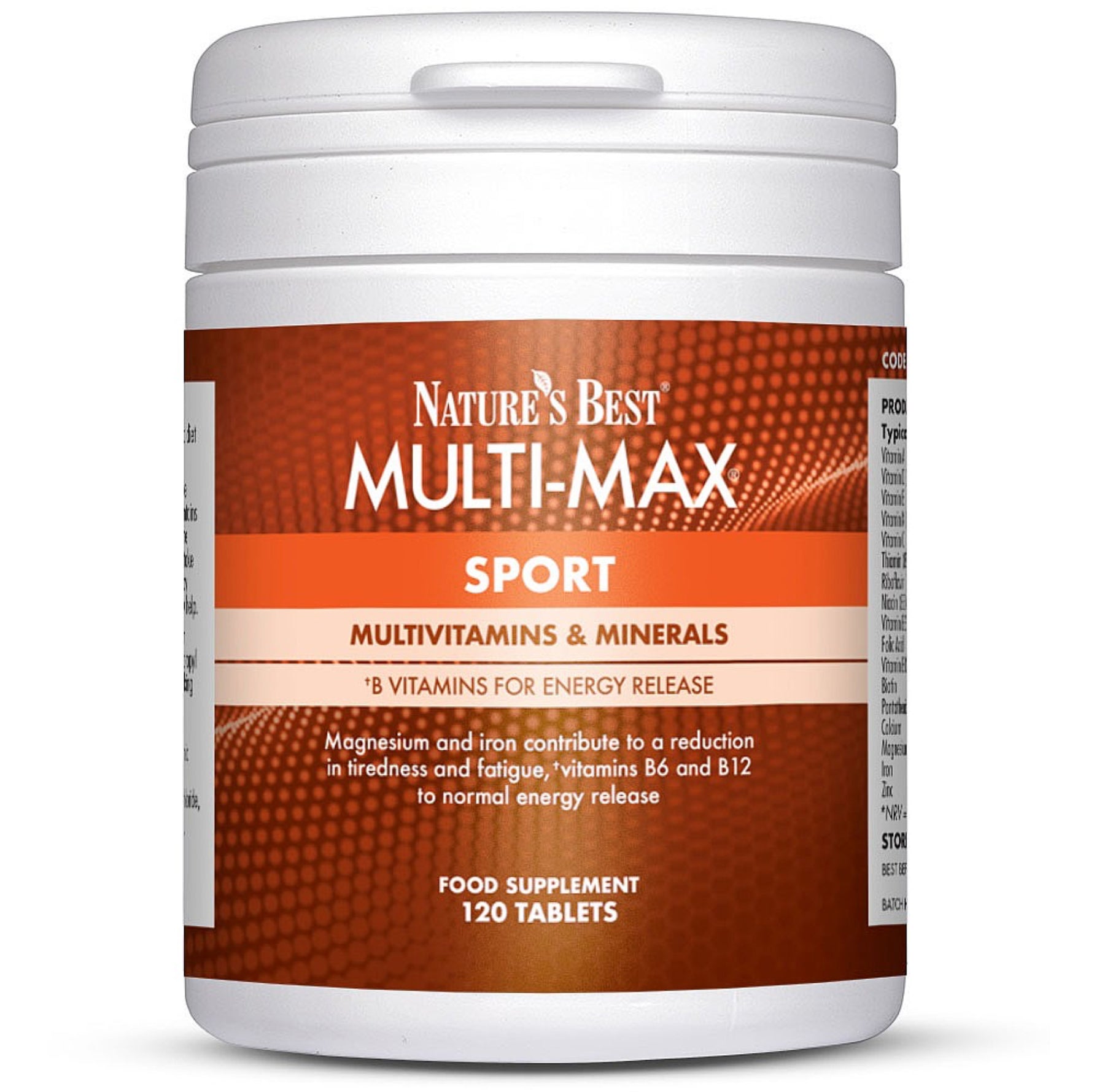 Nature’s Best Multi-Max Sport 120 Tablets