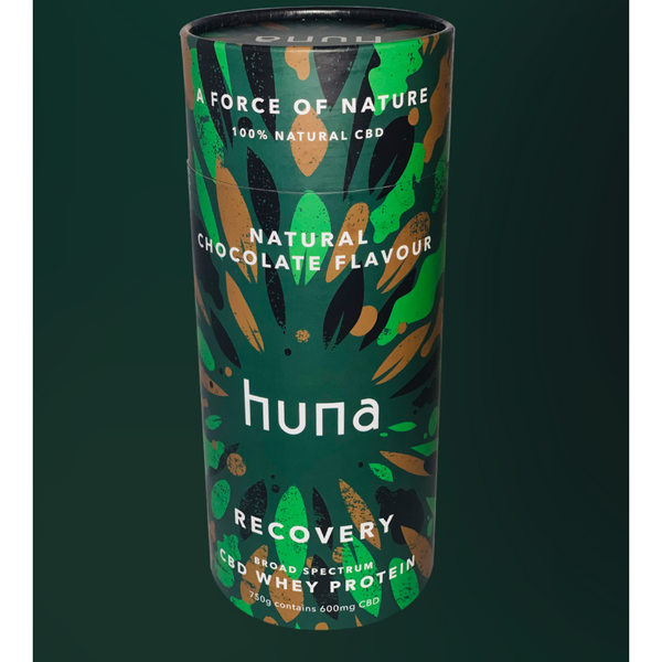 Huna Recovery CBD Whey Protein Natural Chocolate Flavour 750g