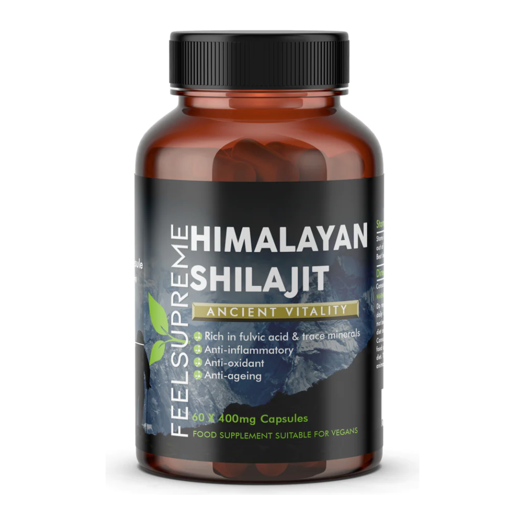 Feel Supreme Himalayan Shilajit 60 X400 mg Capsules