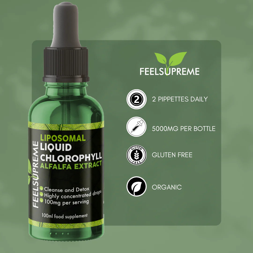 Feel Supreme Lipsomal Chlorophyll Drops