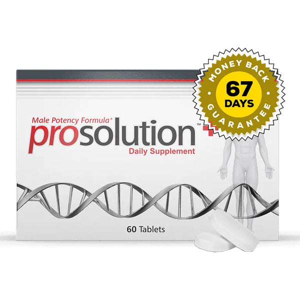 Prosolution + Premature Ejaculation Formula 60 Tablets UK Best Seller Discreet Shipping