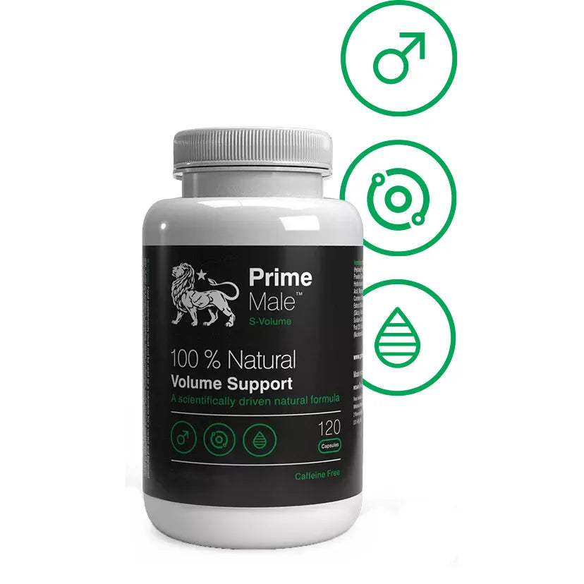 Prime Male S-Volume 100% Natural Volume Support 120 Capsules