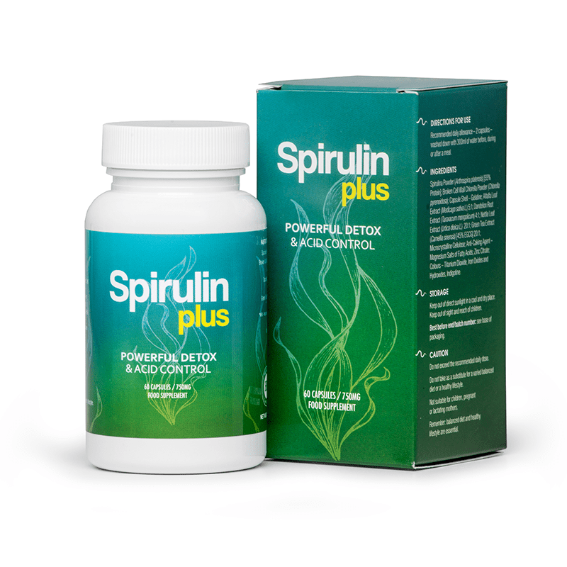 Spirulin Plus Acid Control 60 Capsules