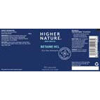 Higher Nature Betaine HCL