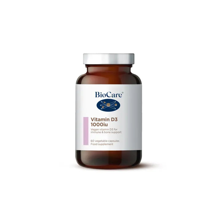 Biocare Vitamin D3 1000iu - 60 Capsules