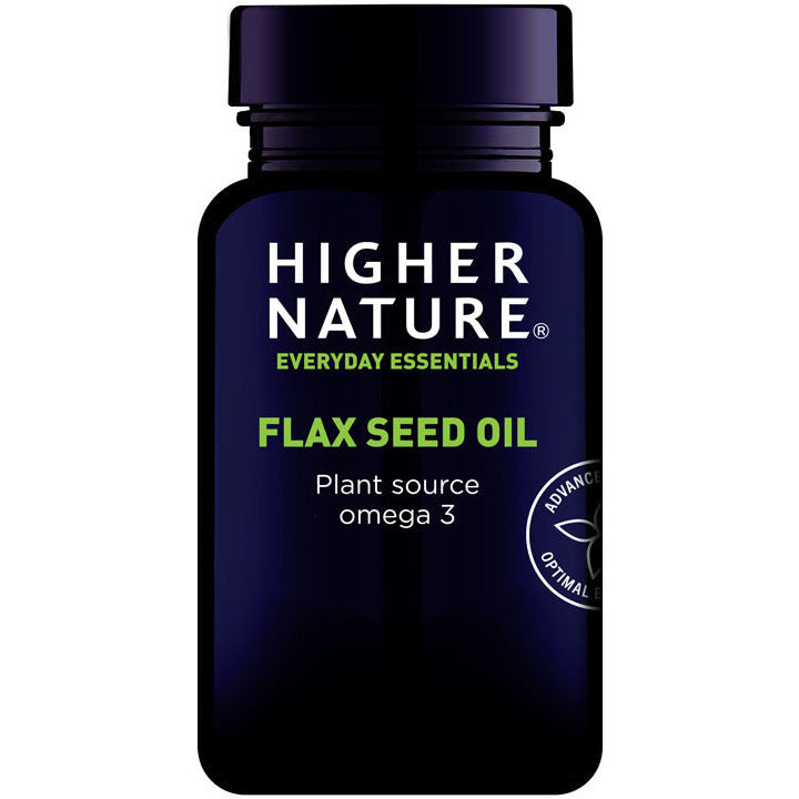 Higher Nature Flax Seed Oil Capsules 1000mg
