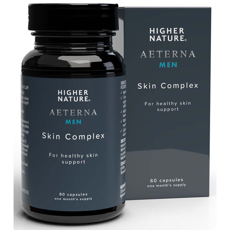 Higher Nature Aeterna Men Skin Complex 60 Caps