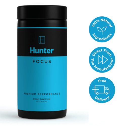 Hunter Evolve Focus Premium Nootropic 120 Capsules